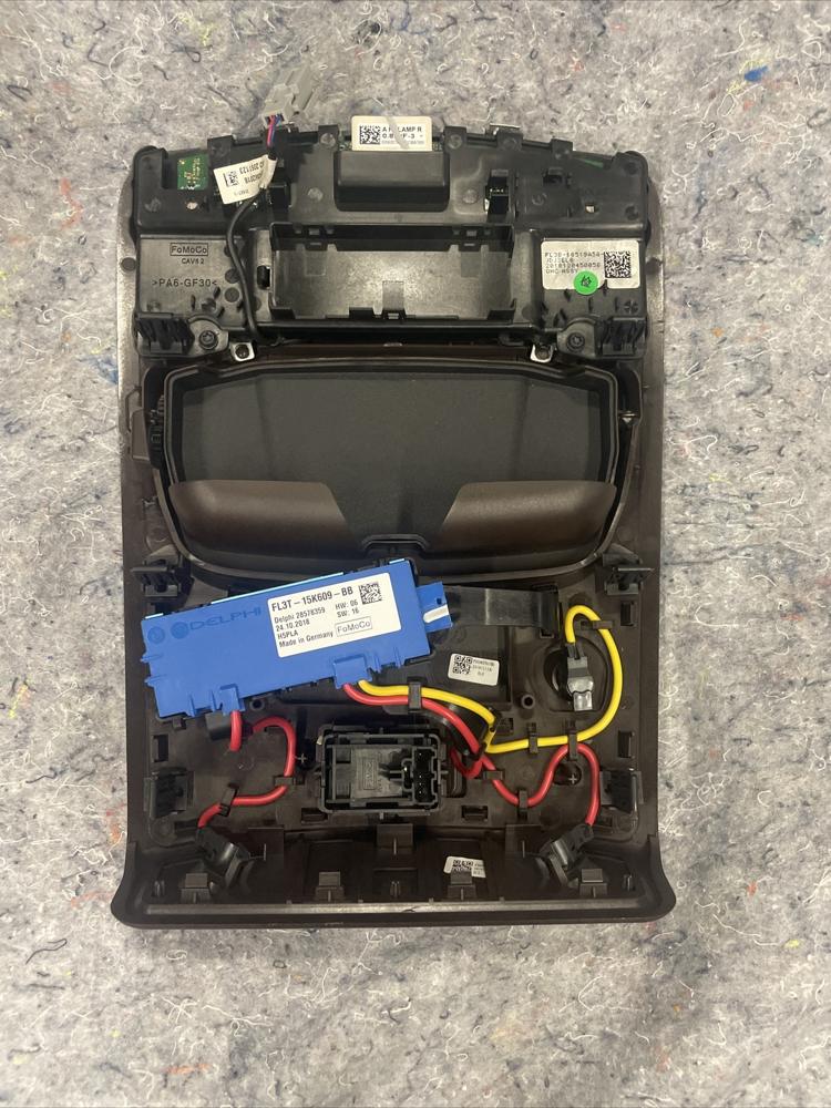 2015-2020 Ford F150 Overhead Roof Console Crew Cab with Sliding Window Gray – photo 2