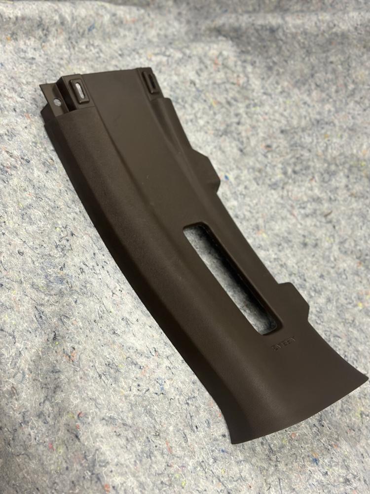 2015-2020 F150 Brown Left Upper B Pillar Trim Panel w/ Grab Handles OEM – photo 2