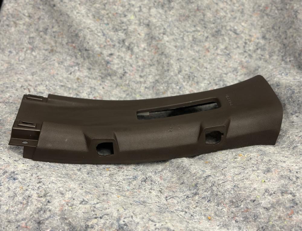 2015-2020 F150 Brown Right Upper B Pillar Trim Panel w/ Grab Handles OEM – photo 1