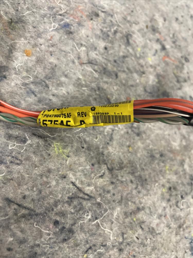 07-17 Jeep Patriot RH Rear Passenger Door Power Wiring Harness P05267790AE OEM – photo 3
