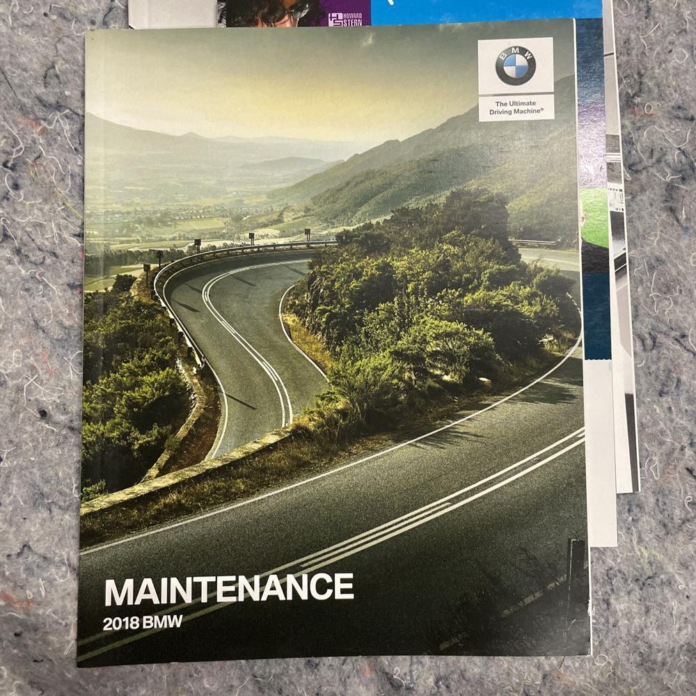 BMW 4 Series Coupe Owners Manual with Case OEM – photo 3