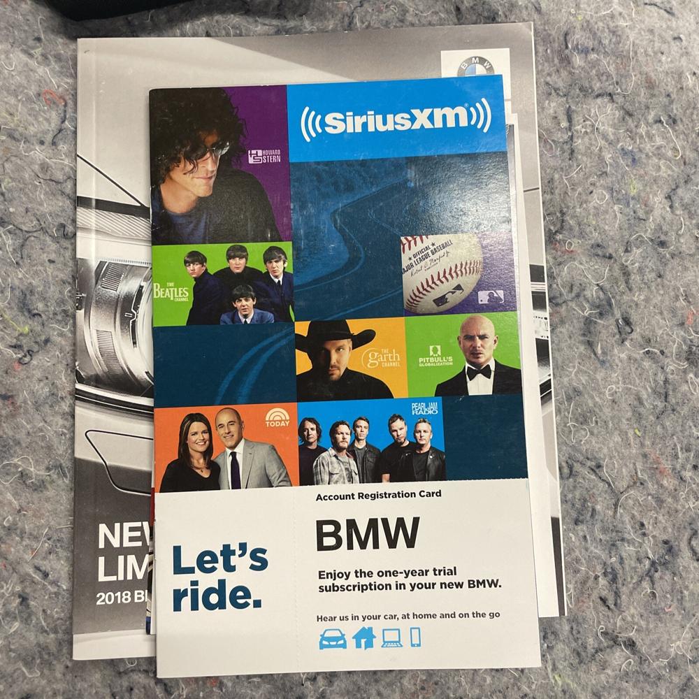BMW 4 Series Coupe Owners Manual with Case OEM – photo 4