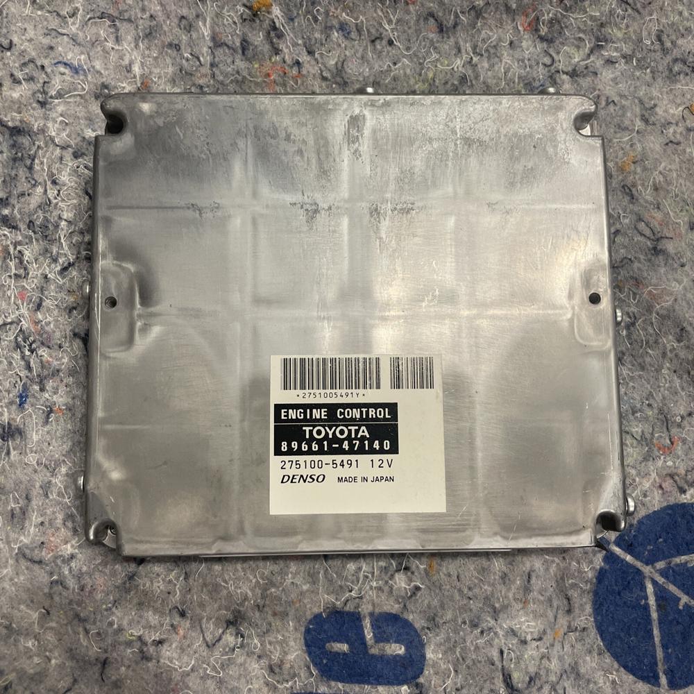 2008 - 2009 Toyota Prius 1.5L At Engine Computer OEM 89661-47140 275100-5491 – photo 1
