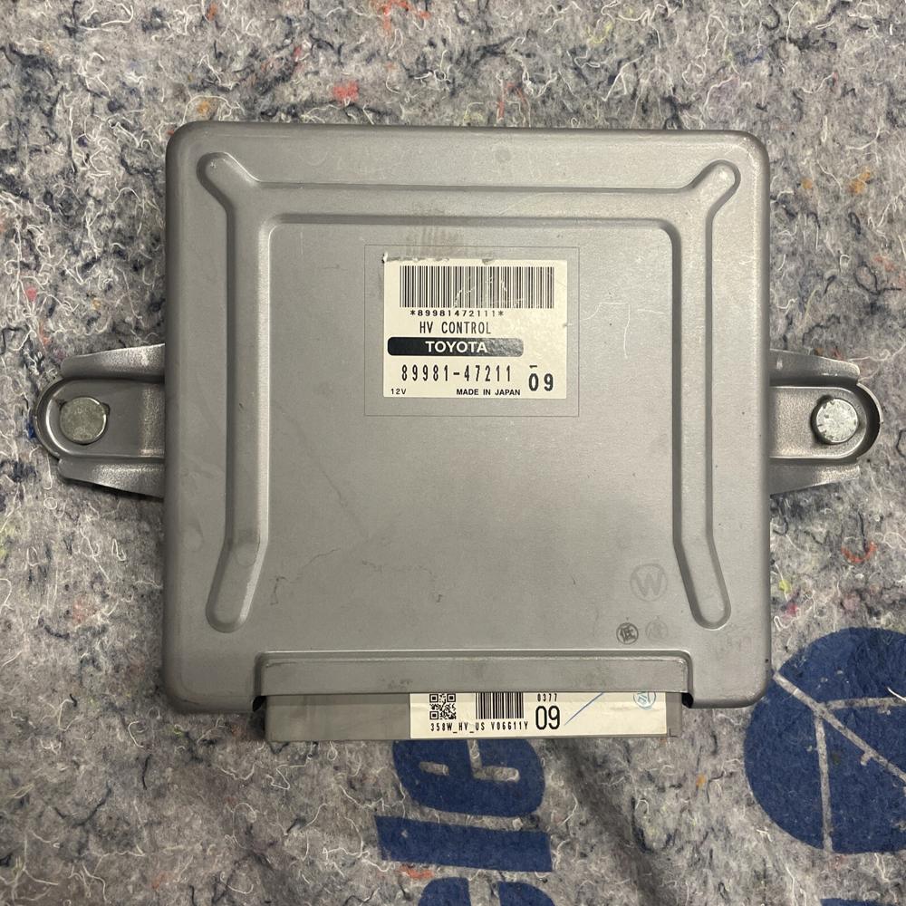 2004 - 2009 Toyota Hv Computer Control Module 89981-47211 – photo 1