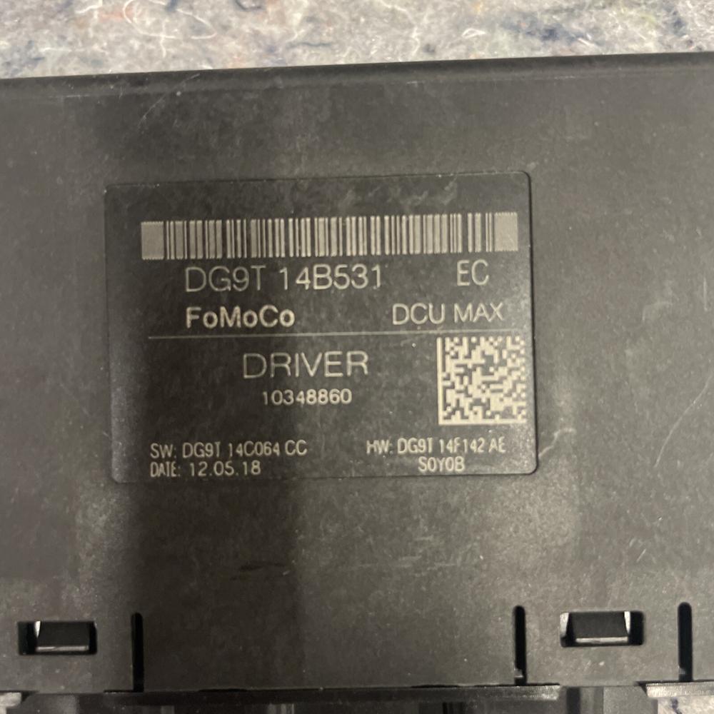 DG9T 14B531 Ford Driver Door Control Module Computer #2012-MOD – photo 2
