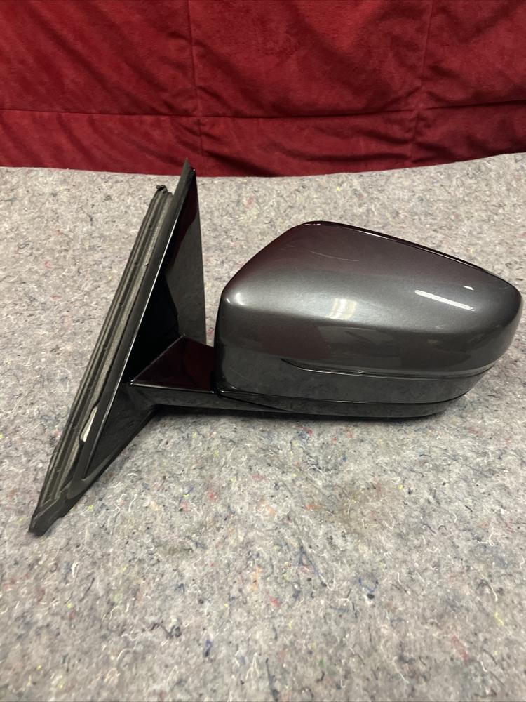 19-21 BMW G20 Passenger Side Outside Mirror Heated Blind Spot Black OEM LH – photo 1