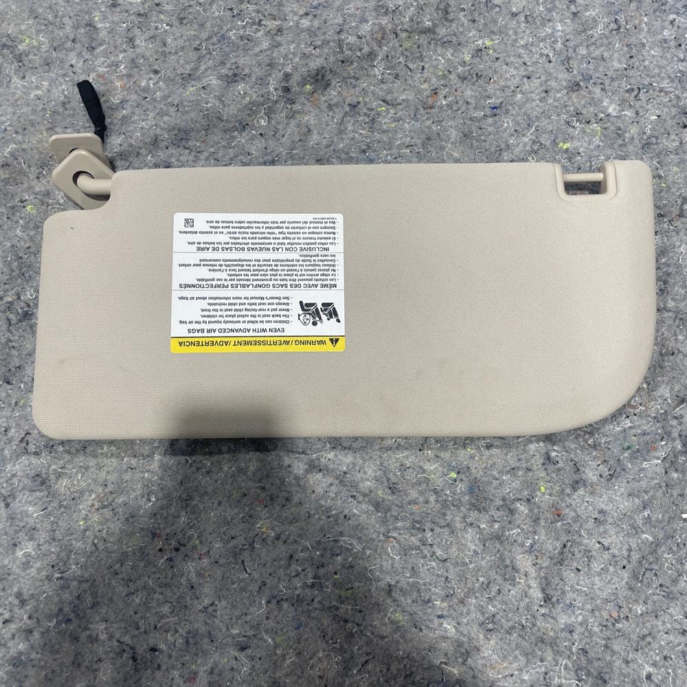 2019-2024 Ford Expedition Sun Visor Right OEM RH Tan Suede – photo 3