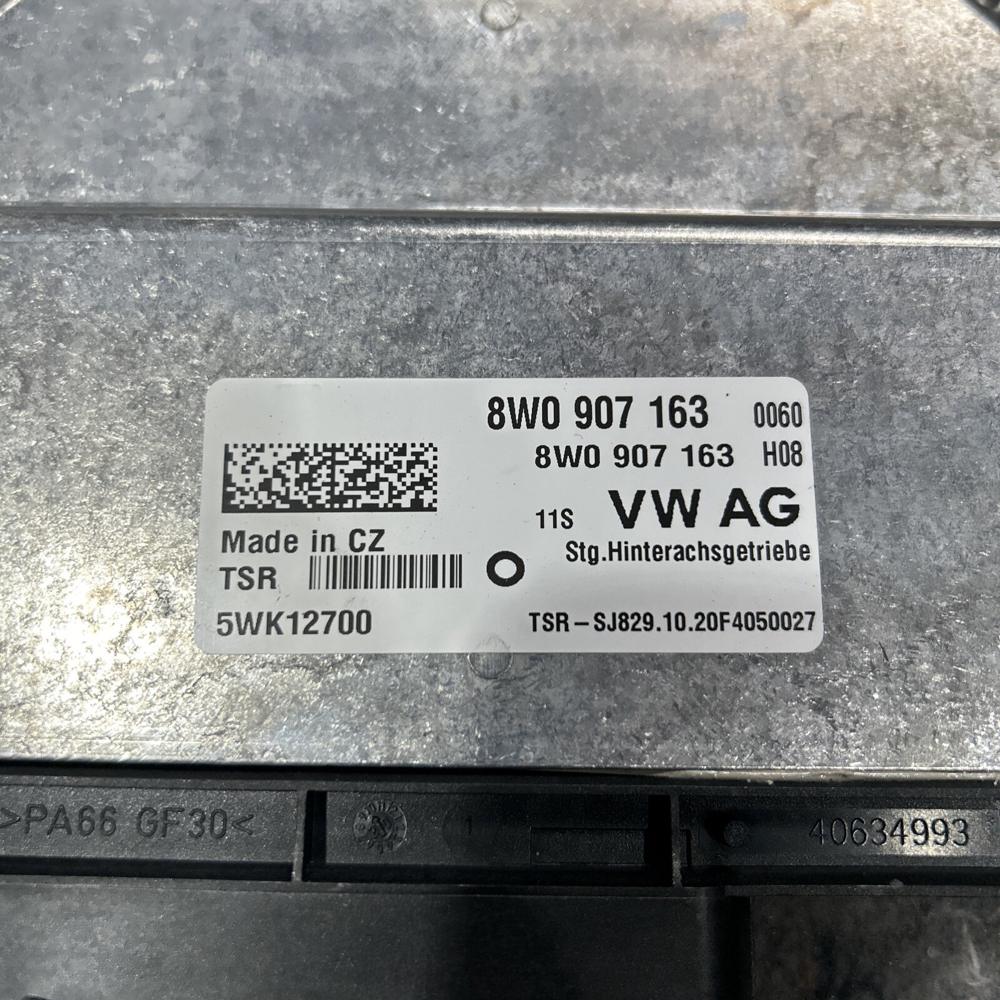 Audi A4 8W Q7 4M Engine Control Unit Four-wheel Drive Control Unit 8W0907163 – photo 2
