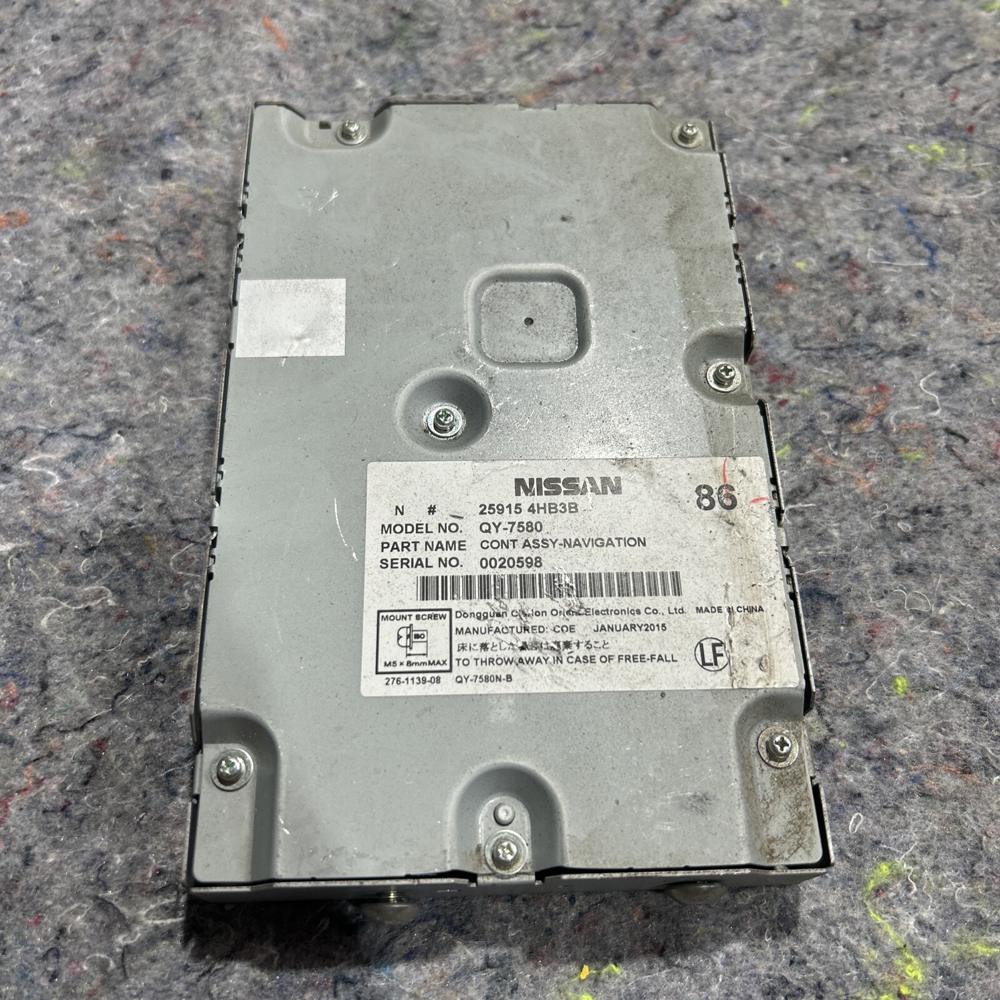 2015 - 2016 Infiniti Q50 Navigation Control Module Unit 25915-4HB3B NAV D4 – photo 1