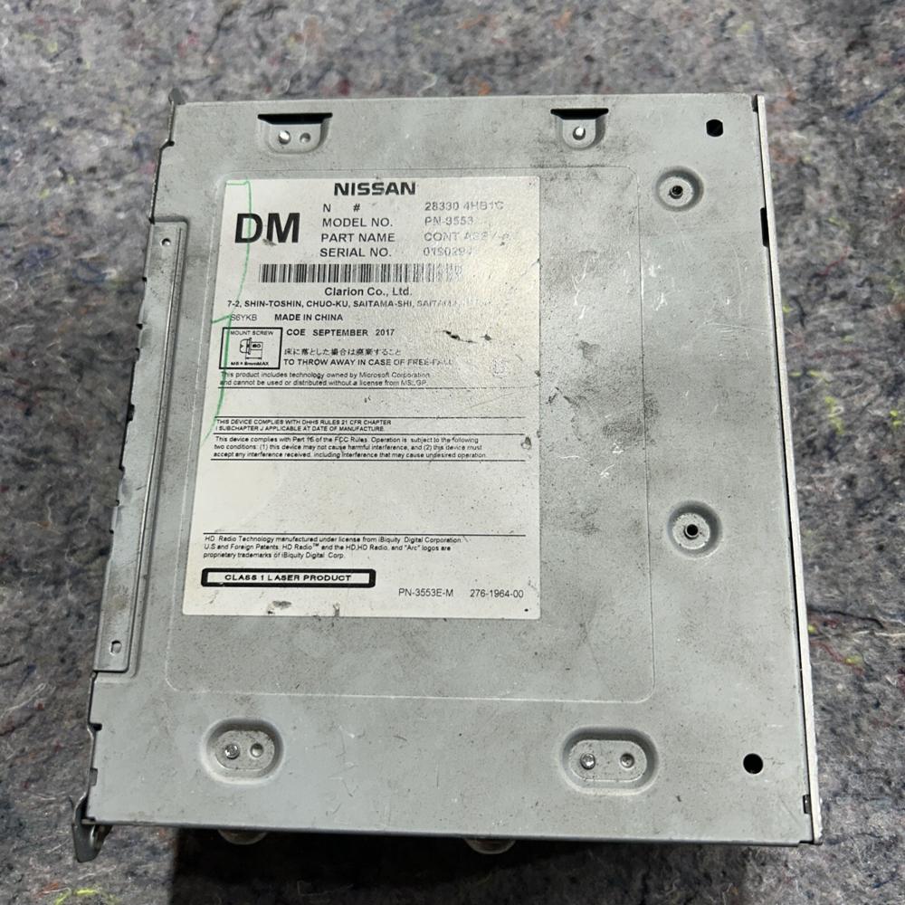 OEM Infiniti Q50 Q60 QX30 Am Fm Radio CD Player Receiver 28330-4HB1C – photo 1