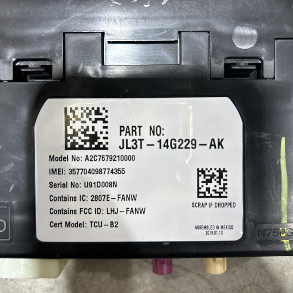 2020 Ford F150 Telematics Module JL3T-14G229-AK – photo 2
