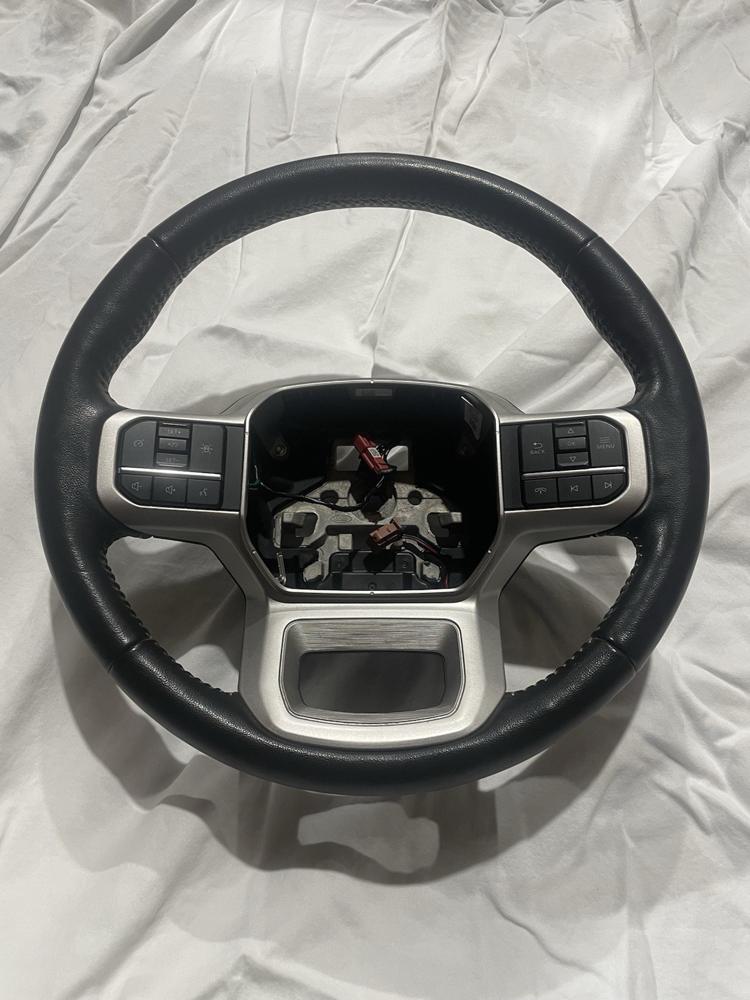 2022 2023 Ford Expedition Leather Heated Steering Wheel w/ Cruise Control OEM – photo 1