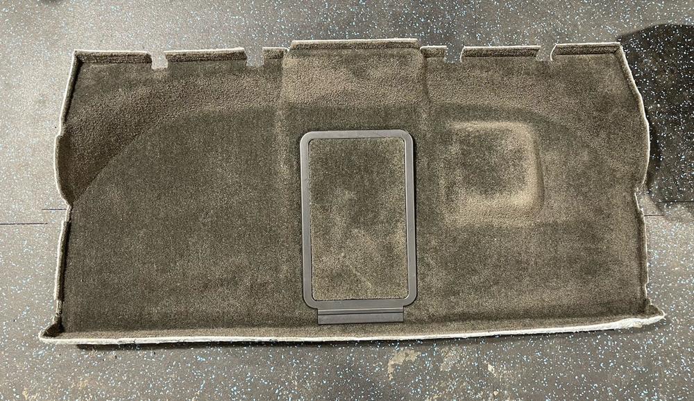 Rear Seat Trunk Trim Cover OEM 3W5867714G Bentley Continental Flying Spur 06-12 – photo 1