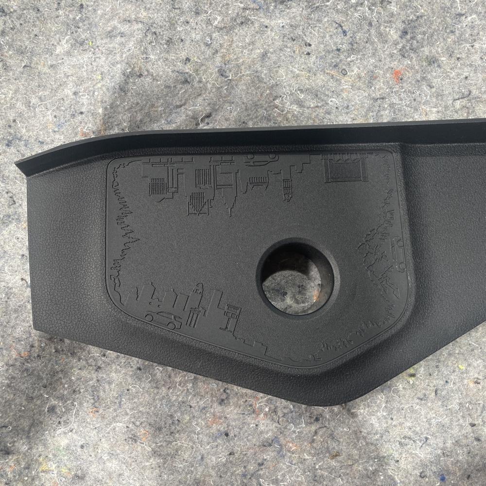 2022- 2024 Ford Expedition Dash Right End Cap Trim Cover Panel OEM NL1B7804480AE – photo 2