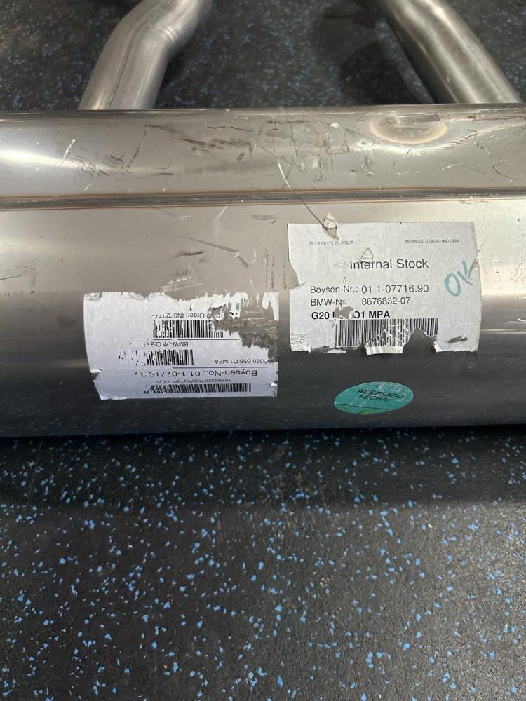 2020 BMW M340XI Muffler – photo 2