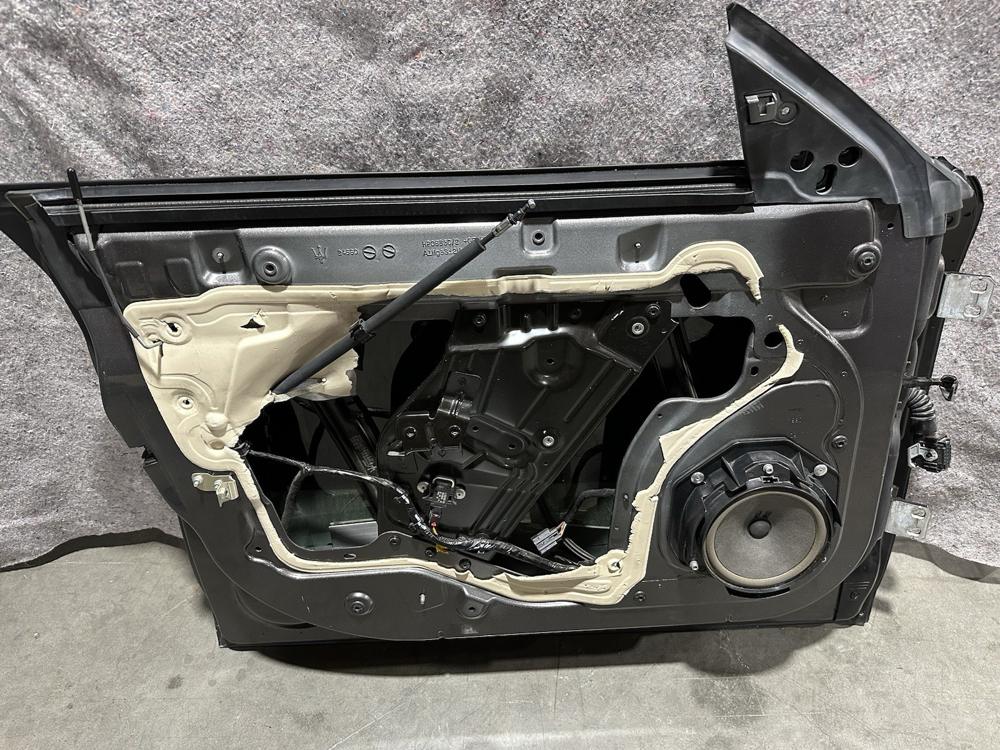 14-19 Maserati Ghibli Front Left Driver Side Door Shell Panel Gray OEM – photo 4