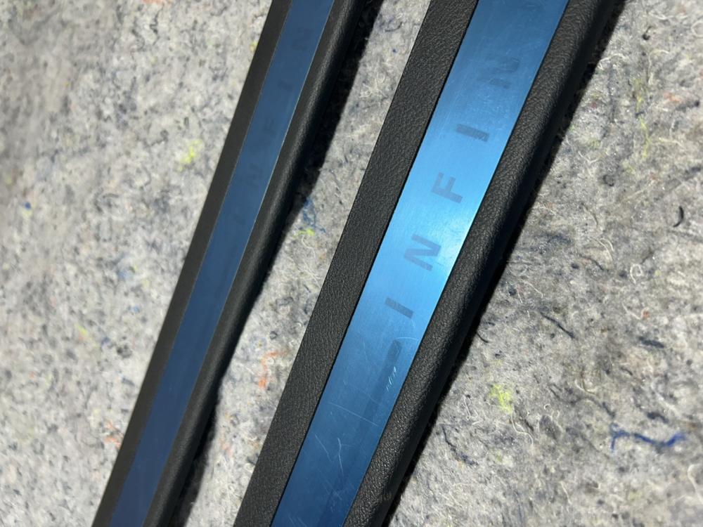 2018-2022 Infiniti Q50 Front Left Right Door Sill Scuff Plate Cover Set OEM – photo 3
