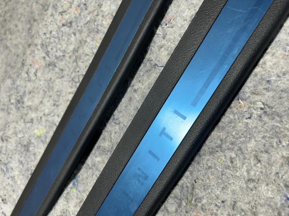 2018-2022 Infiniti Q50 Front Left Right Door Sill Scuff Plate Cover Set OEM – photo 4