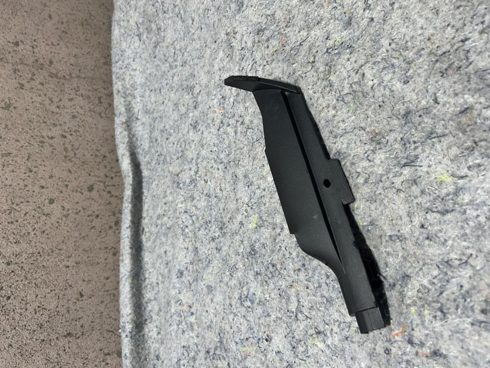 2014-2024 Infiniti Q50 Front Left Fender Drip Hood Hinge Cover OEM 638294GA0A – photo 3