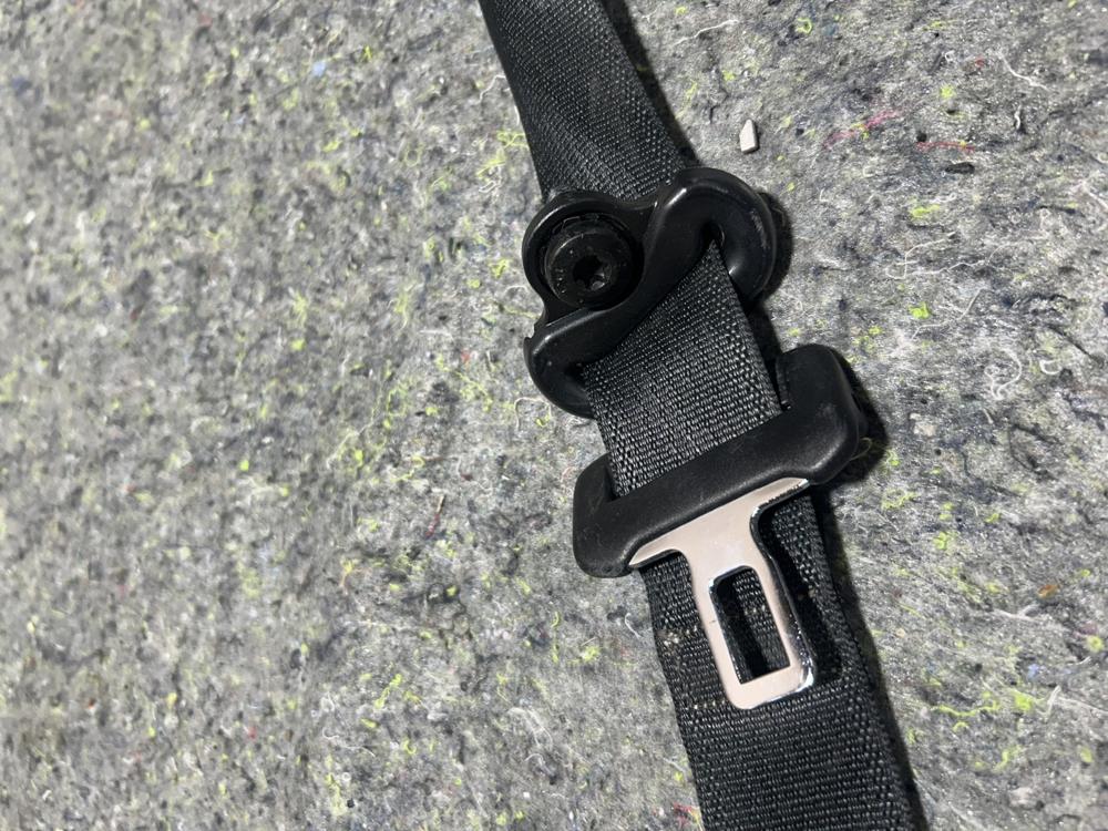 2017-2022 Ford F250SD F350SD Crew Cab Front Right Side Seat Belt OEM – photo 3