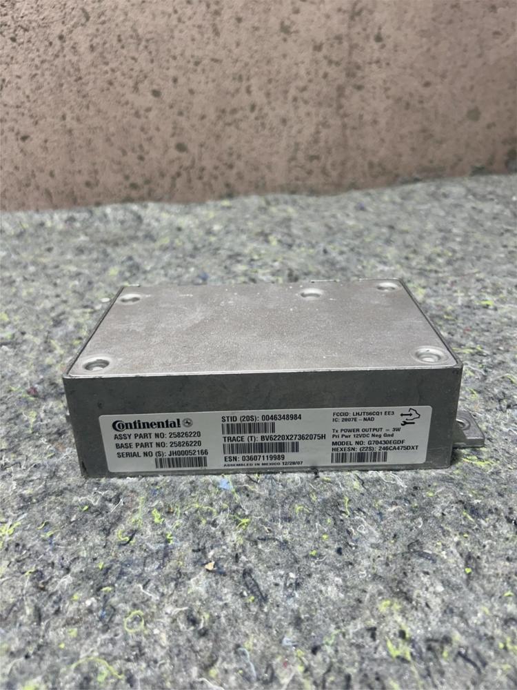 06-07 Corvette C6 Onstar Communication Module OEM 25826220 AA7399 – photo 1