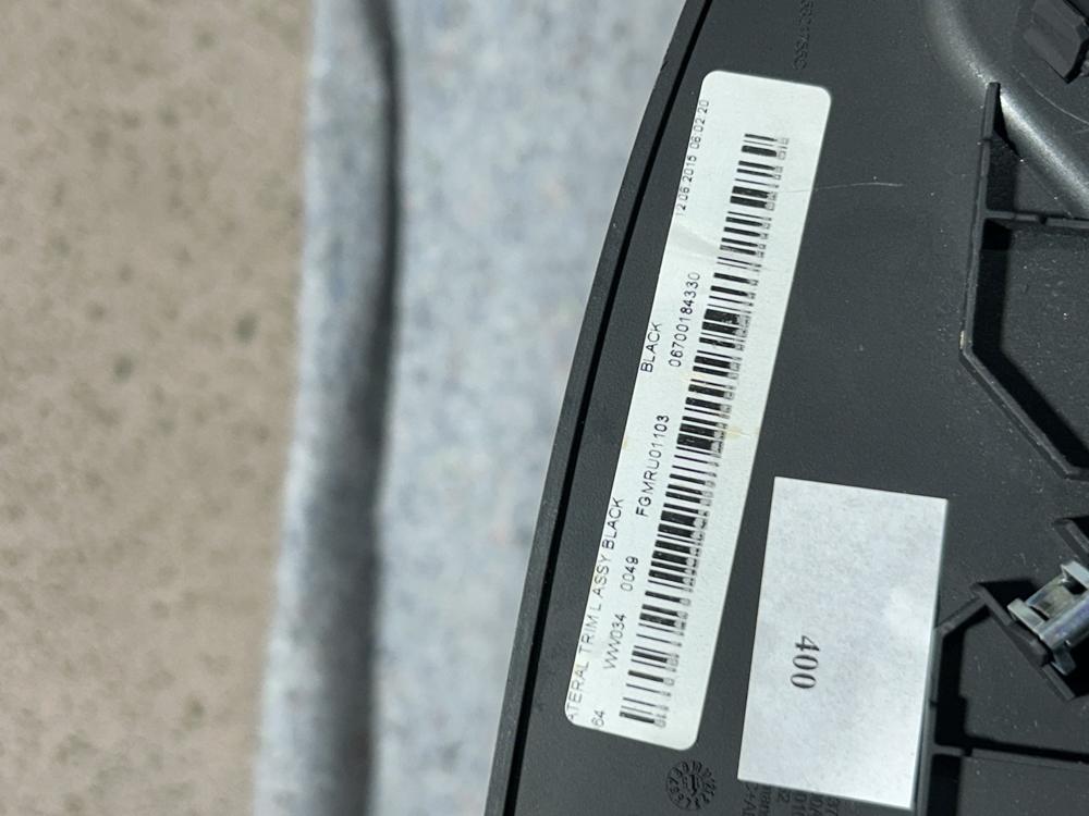 14-17 Maserati Ghibli Left Side Dashboard Dash End Cap Panel Trim OEM – photo 3