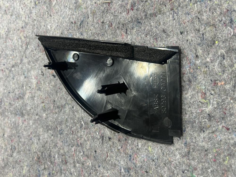 03-07 Nissan Murano Front Left Side Door Inner Mirror Trim Cover 80293CA000 OEM – photo 2