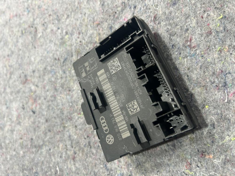 2013-2016 Audi A4 Front Left Door Window Control Module 8T0959793P OEM – photo 3