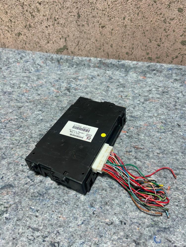 2014-2015 Infiniti Q50 3.7L HVAC AC Temperature Control Modulle OEM 277604GF0C – photo 1