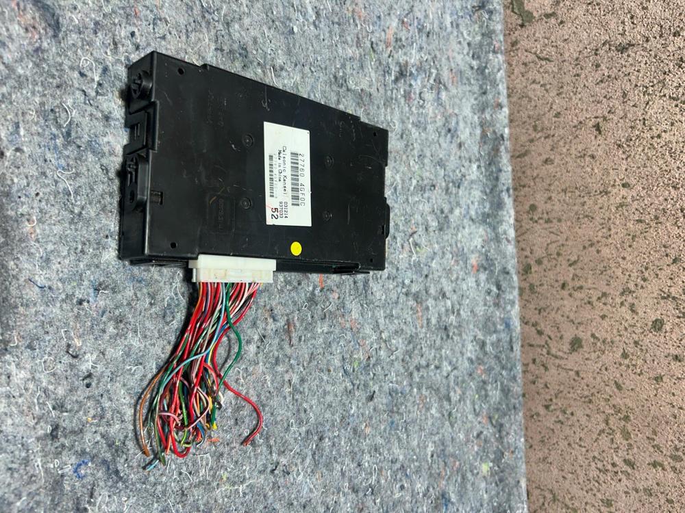 2014-2015 Infiniti Q50 3.7L HVAC AC Temperature Control Modulle OEM 277604GF0C – photo 3