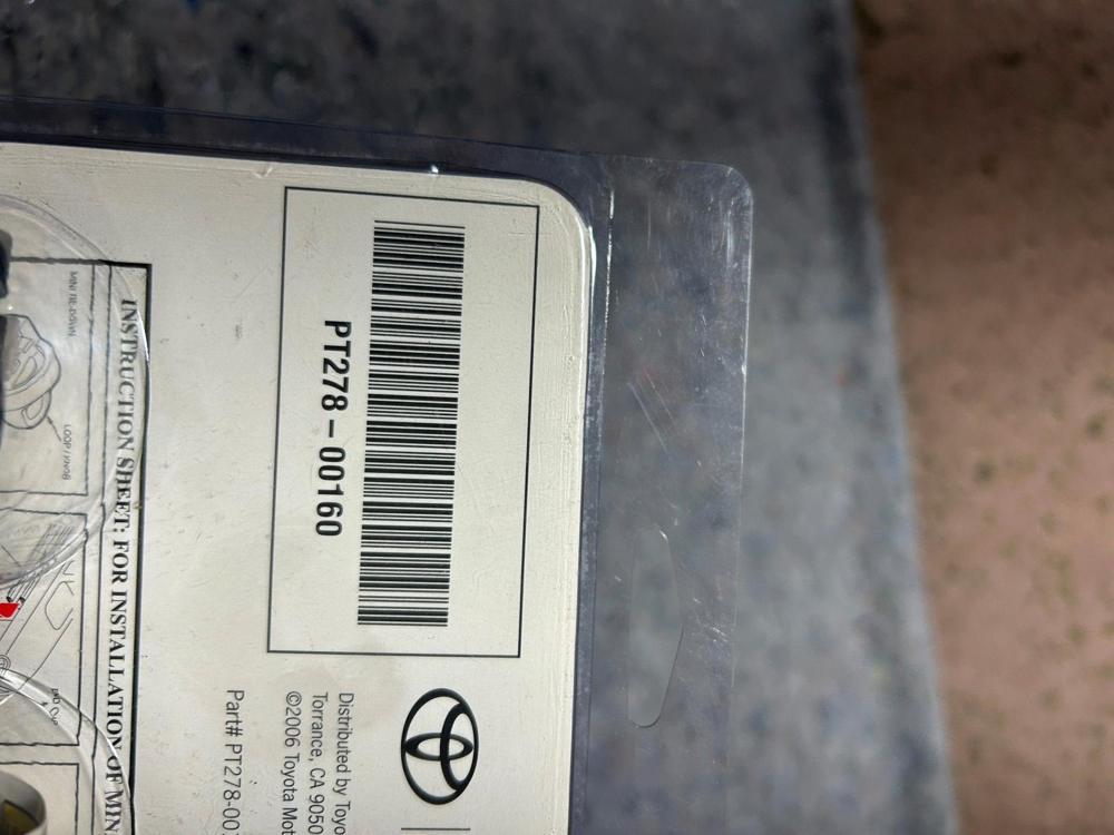 Brand New Set of 2 Toyota Truck Bed Tie Downs PT278-00160 OEM – photo 3