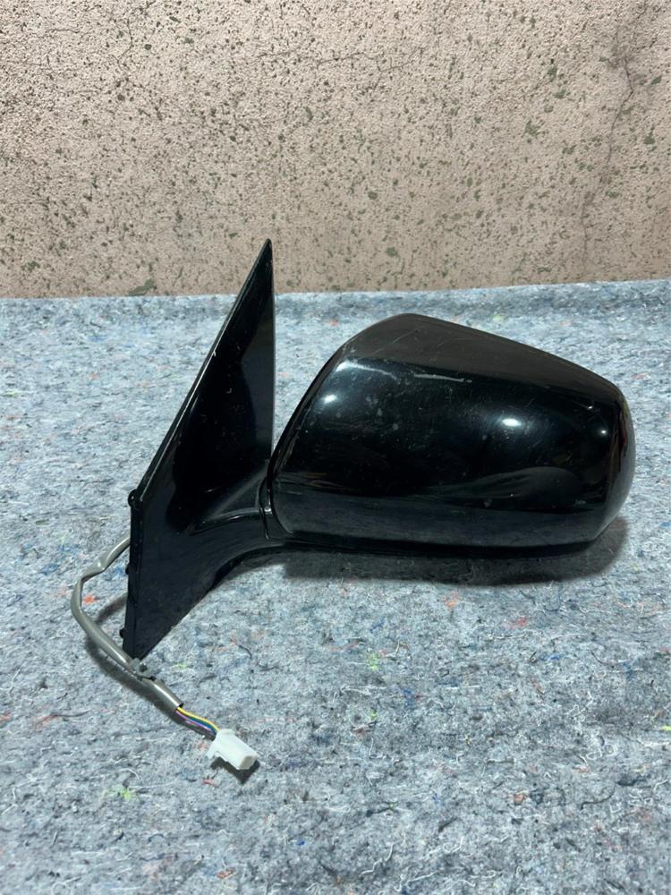 2007 Nissan Murano OEM Left Hand Drivers Side Power Door Mirror Black – photo 1