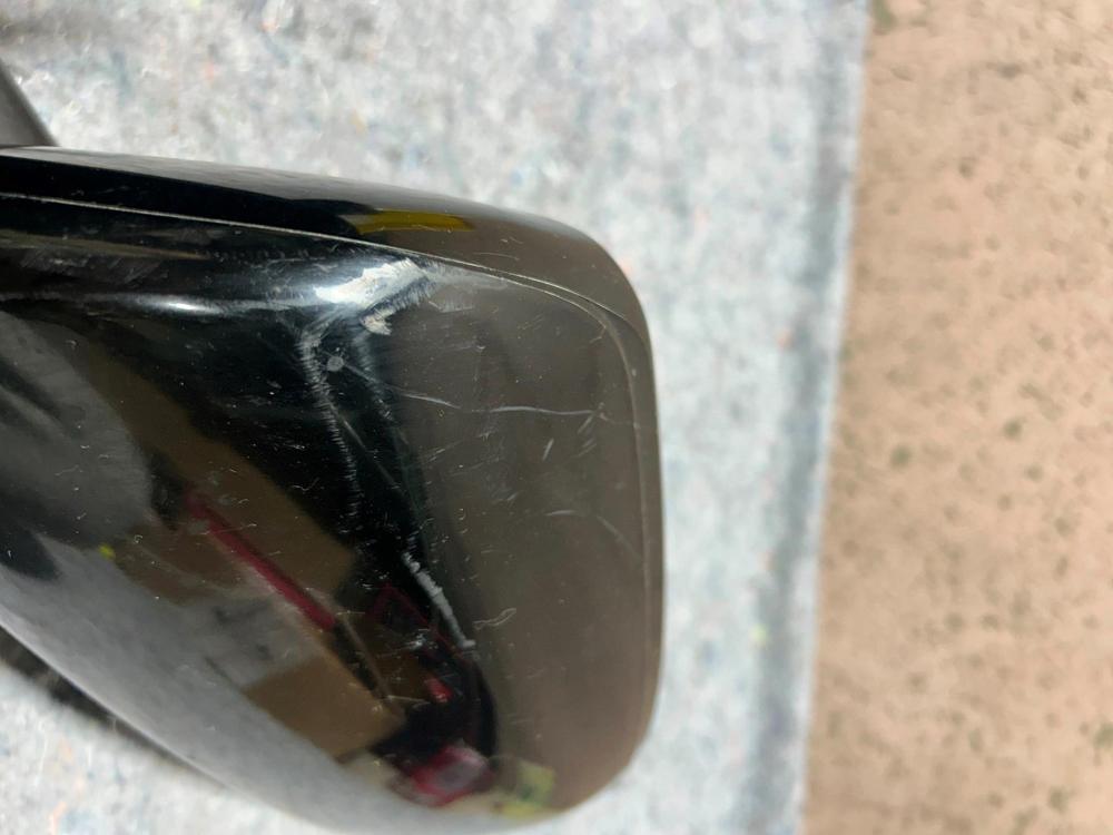 2007 Nissan Murano OEM Left Hand Drivers Side Power Door Mirror Black – photo 2
