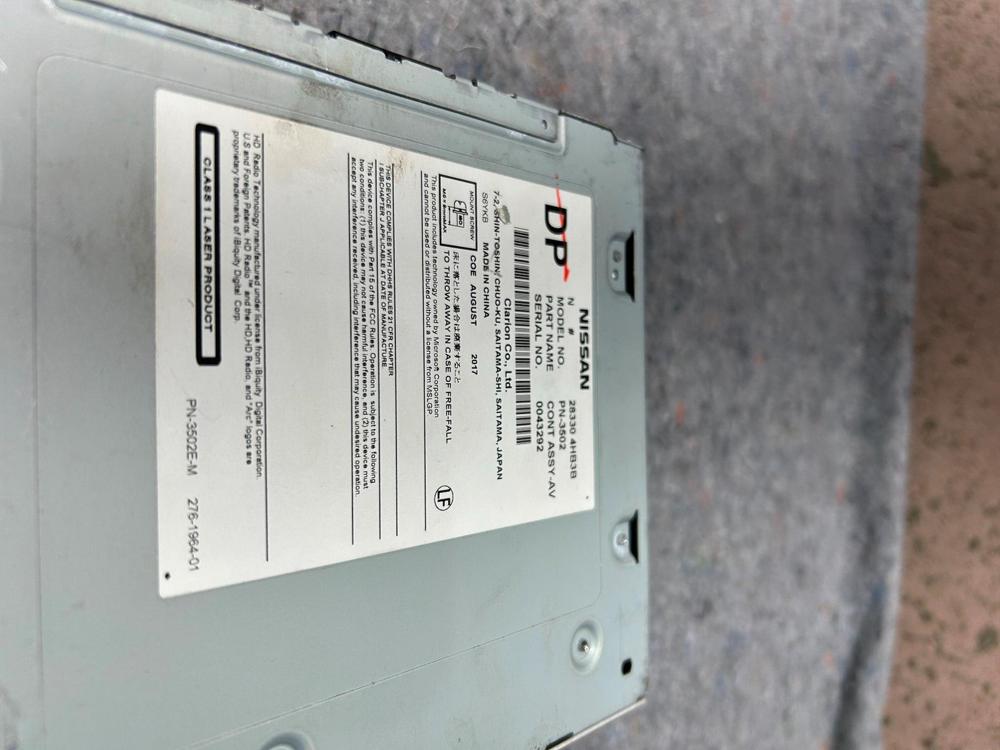 2016-2020 Infiniti Q50 Radio Receiver 283304HB3B OEM – photo 4