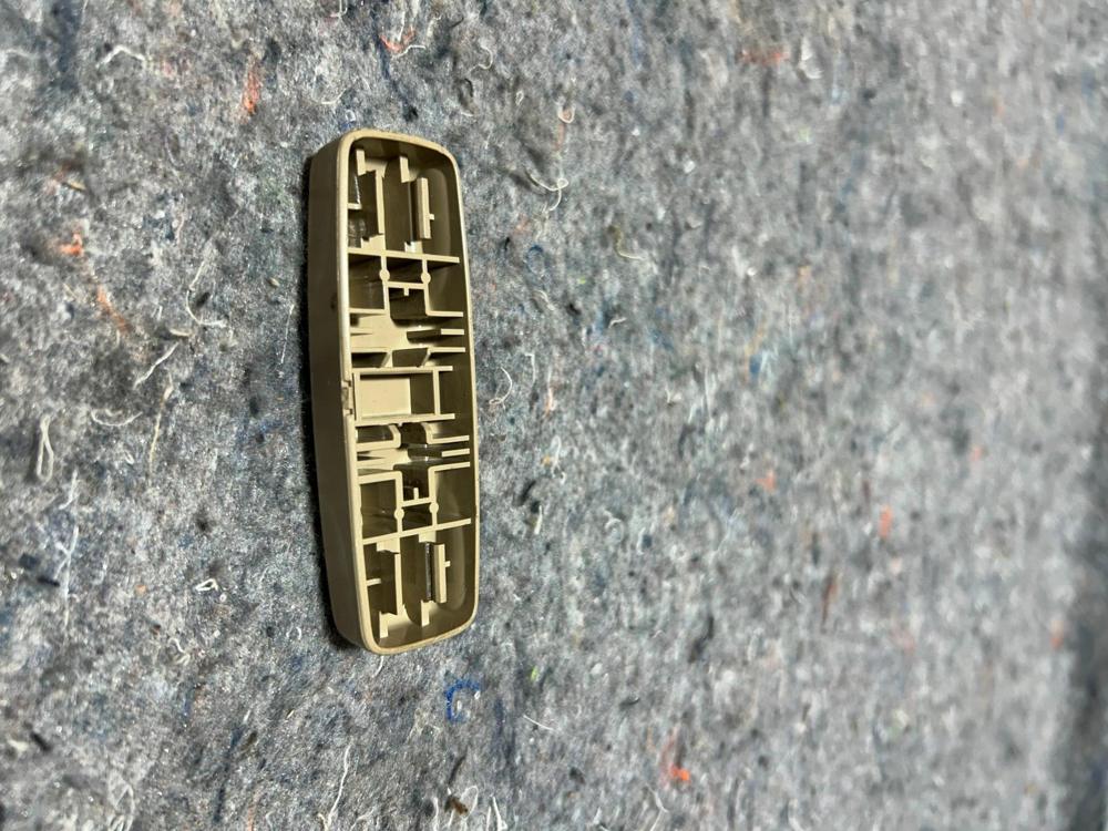 1999-2003 Toyota Solara OEM Left Driver Side Front Seat Tan Knob Button Slide – photo 4