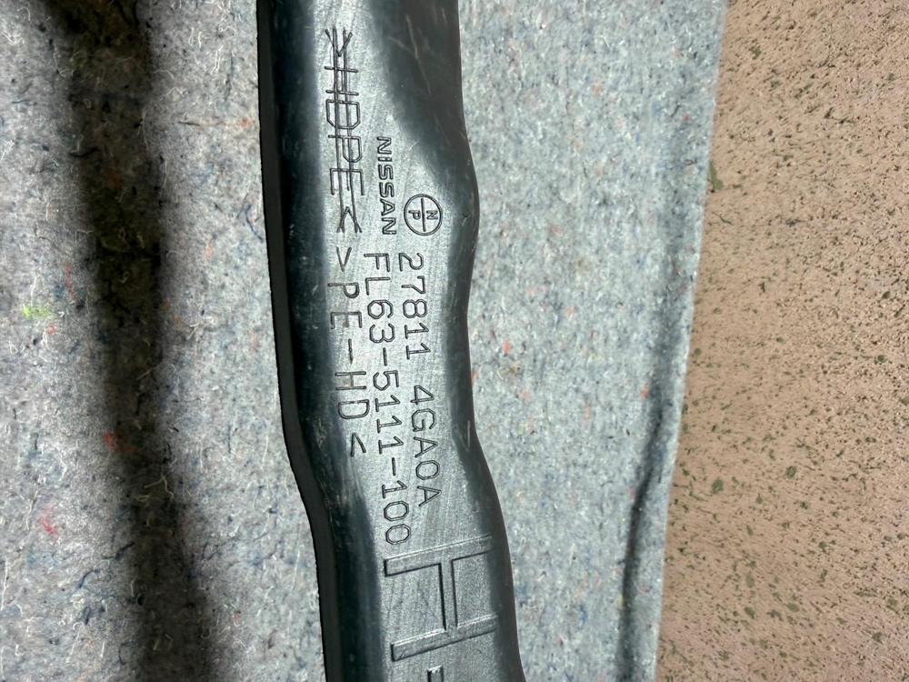 2014-2020 Infiniti Q50 Instrument Panel Air Duct Front Upper 278114GA0A – photo 3