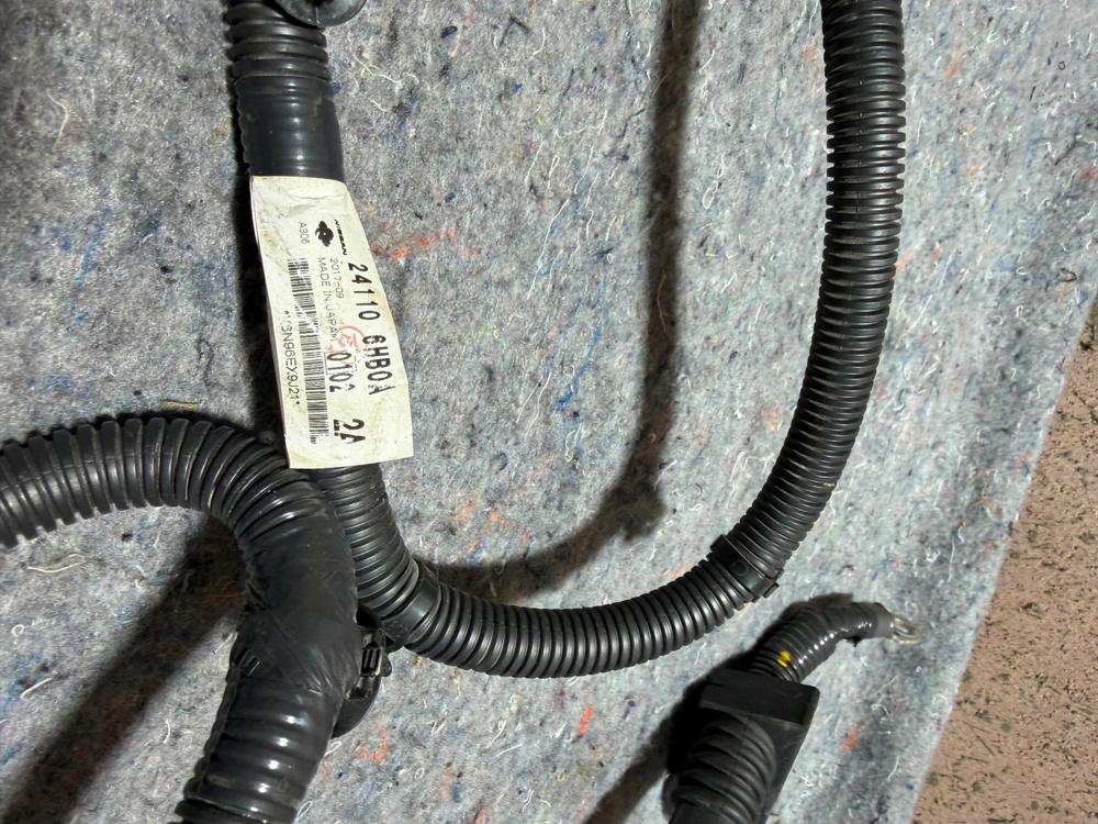 2016-2023 Infiniti Q50 3.0I Battery to Starter Wire Harness 241106HB0A OEM MK105 – photo 3
