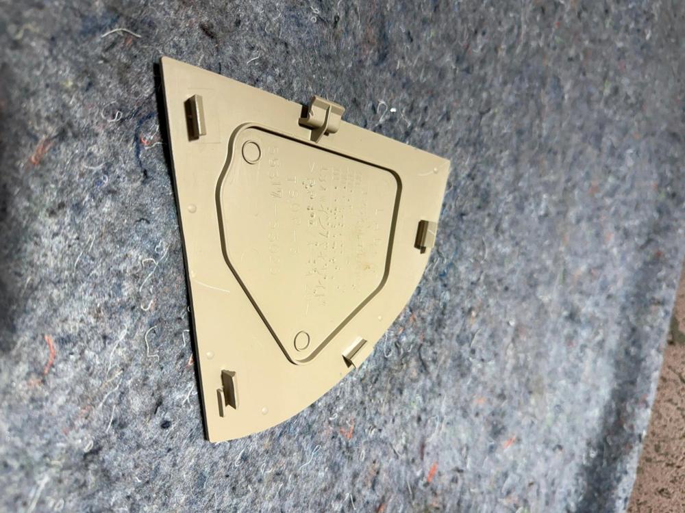2001-2005 Lexus IS300 Tan Dash Trim Fuse Cover Panel Left Side OEM 55317-53020 – photo 2