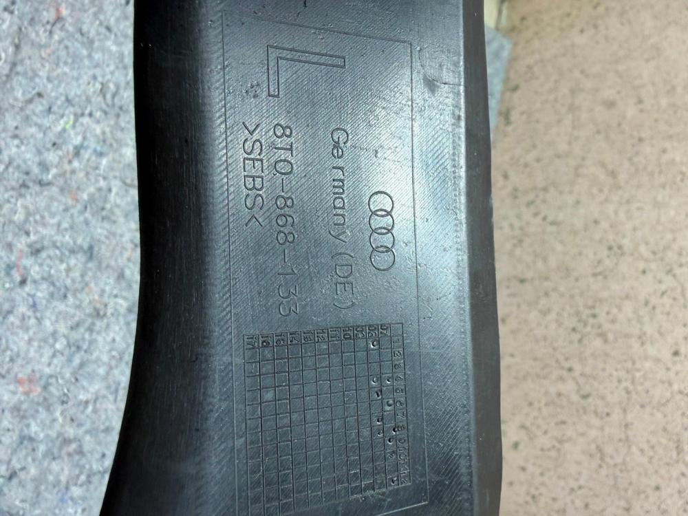 2008-2017 Audi A5 S5 RS5 Front Left Door Compartment Insert Black Rubber Mat – photo 4