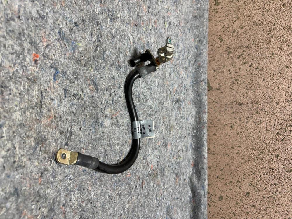 2003-2011 Bentley Continental GT Rear Right Negative Battery Cable Wire OEM – photo 3