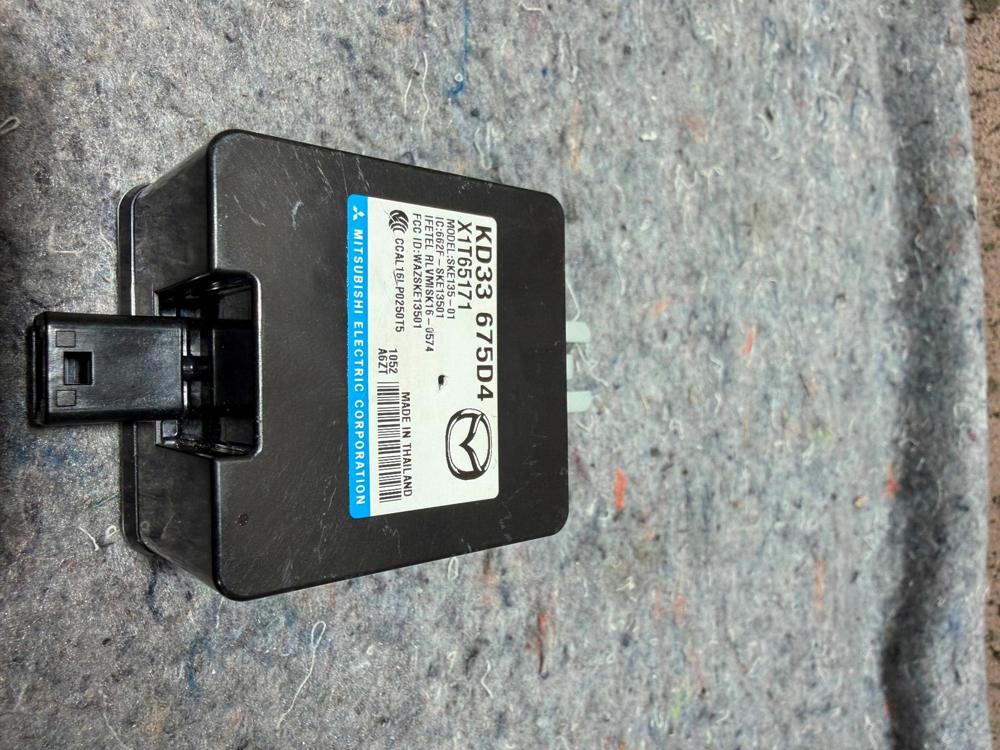 Mazda MX-5 Miata Keyless Entry Receiver Control Module KD33675D4 OEM – photo 4
