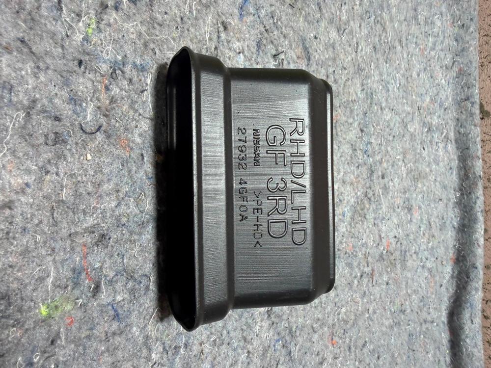 2014-2023 Infiniti Q50 Rear Air Conditioner Duct Floor New OEM 27932 GF0A – photo 3