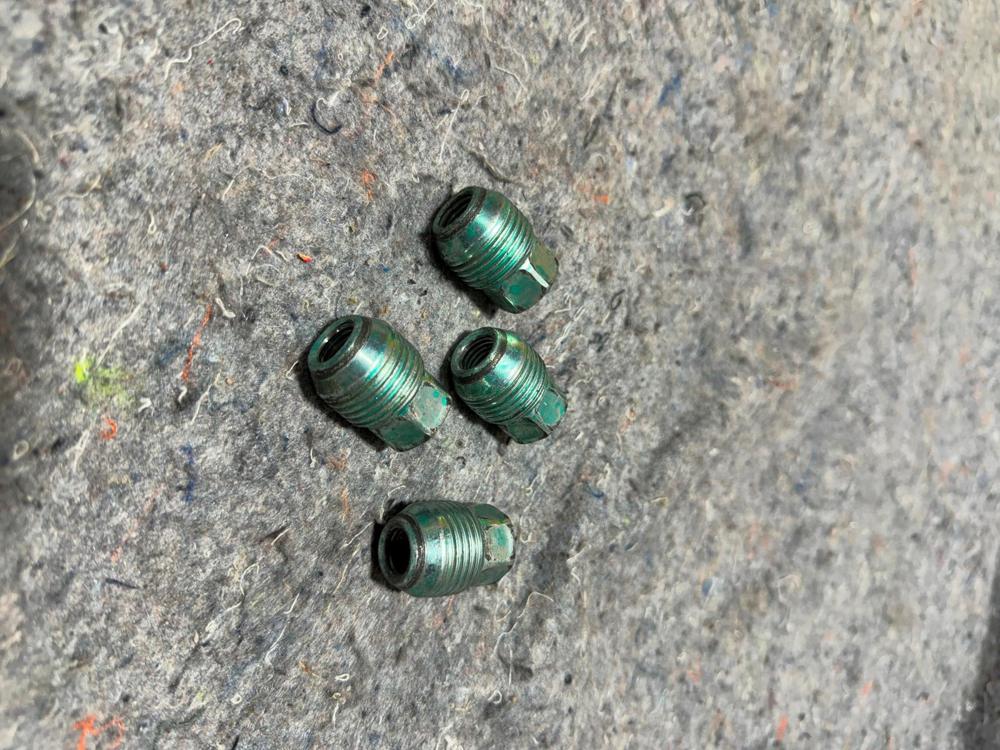 Gm Chevy Steel Wheel Lug Nuts 4 Pcs Fits Cruze Spark Malibu OEM 9599296 – photo 2