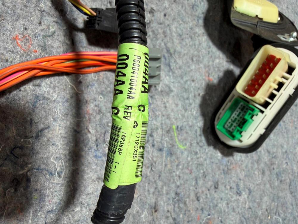 2011 Jeep Compass Front Right Passenger Side Door Wire Wiring OEM – photo 3