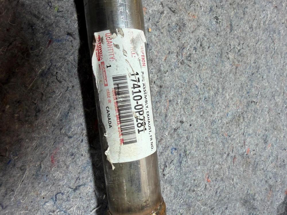 2015-2016 Toyota Sienna Front Exhaust Pipe 17410-0P280 – photo 3