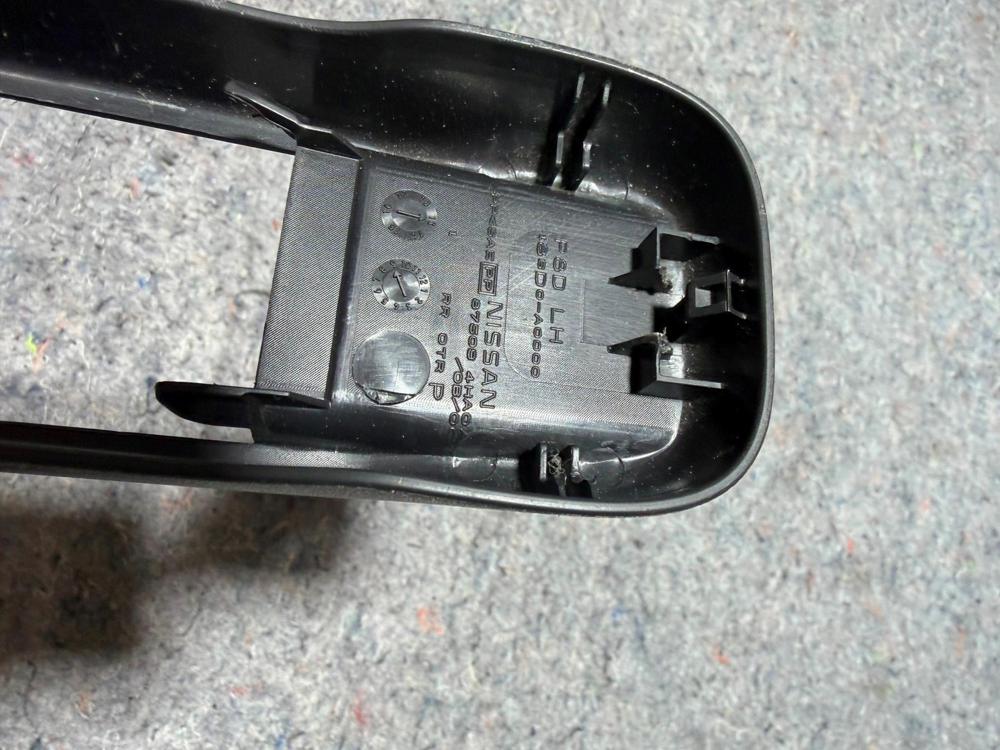 17-22 Infiniti Q50 Q60 Rear Cover Seat Track End Inner Cover Cap OEM 875094HA0A – photo 3