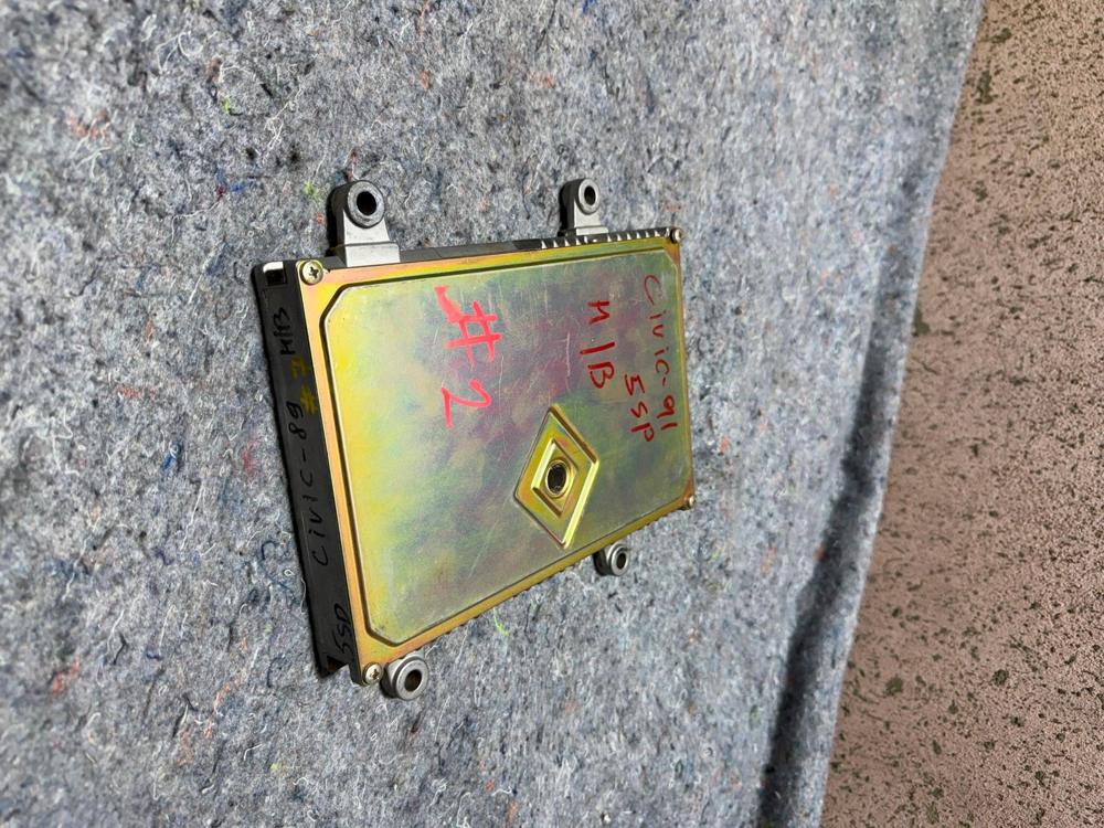 1991 Honda Civic 37820-PM9-L11 1.5L Mt ECM Engine Computer Module – photo 3