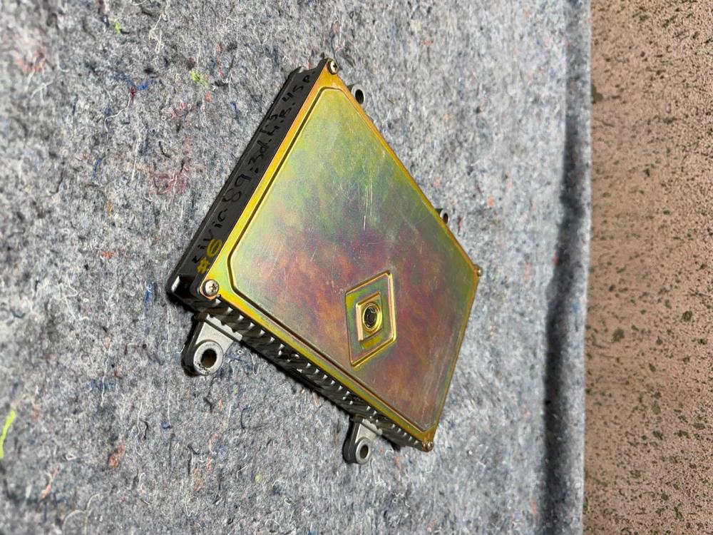 1991 Honda Civic 37820-PM5-L180 Mt ECM Engine Computer Module – photo 2