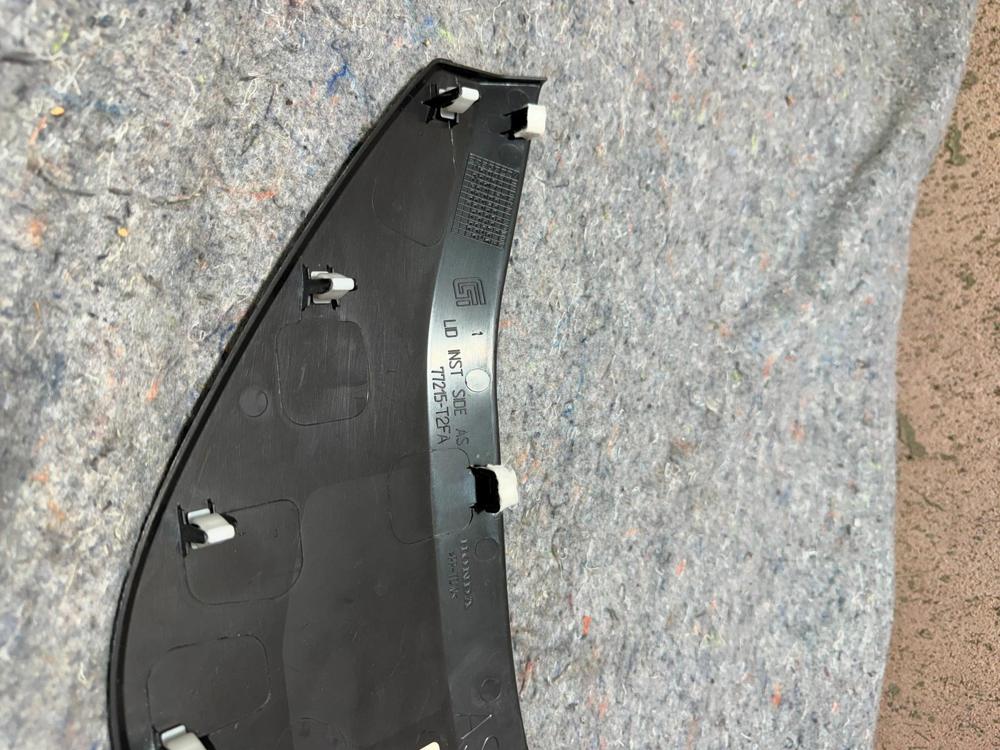 13-17 Honda Accord Dash Right Passenger End Cap Cover Trim Bezel OEM 77215-T2FA – photo 2