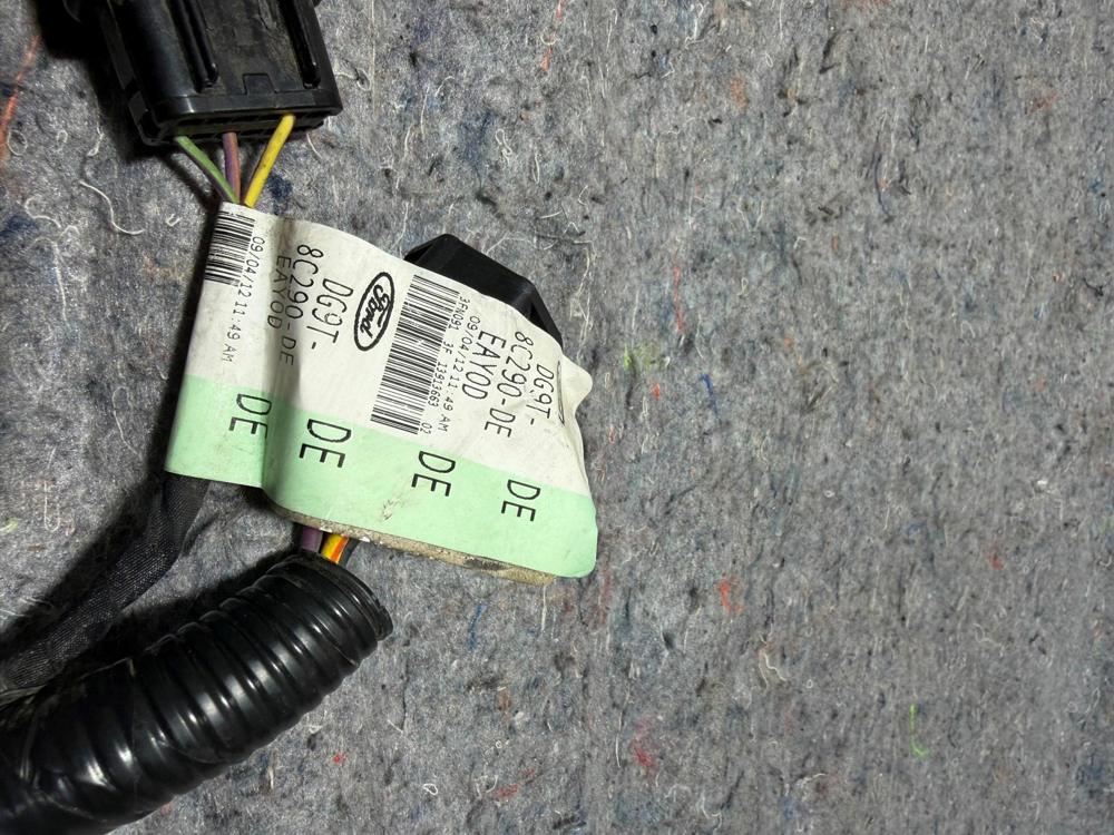 2013 Ford Fusion Cooling Fan Harness Fwd DG9T-8C290-DE OEM – photo 2